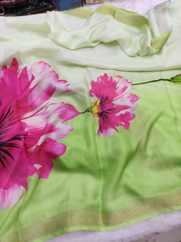K26 Georgette crape irmudi silk