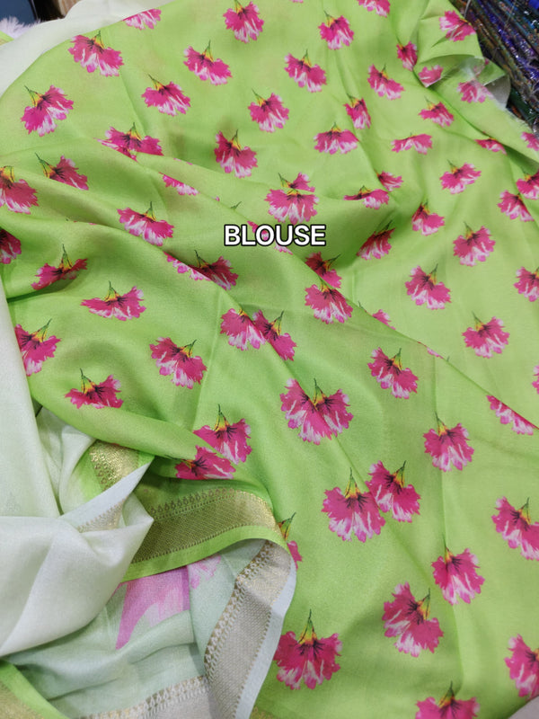 K26 Georgette crape irmudi silk