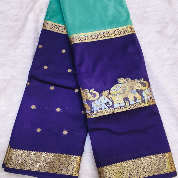 D18 CRAPE MYSORE SILK SAREE