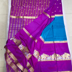 D18 CRAPE MYSORE SILK SAREE
