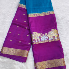 D18 CRAPE MYSORE SILK SAREE