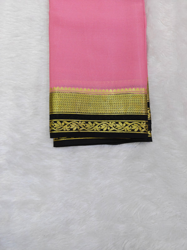 ZO5 PURE CRAPE MYSORE SILK SAREE GSM
