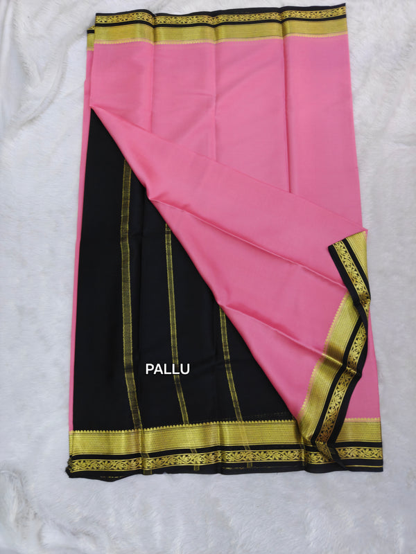 ZO5 PURE CRAPE MYSORE SILK SAREE GSM