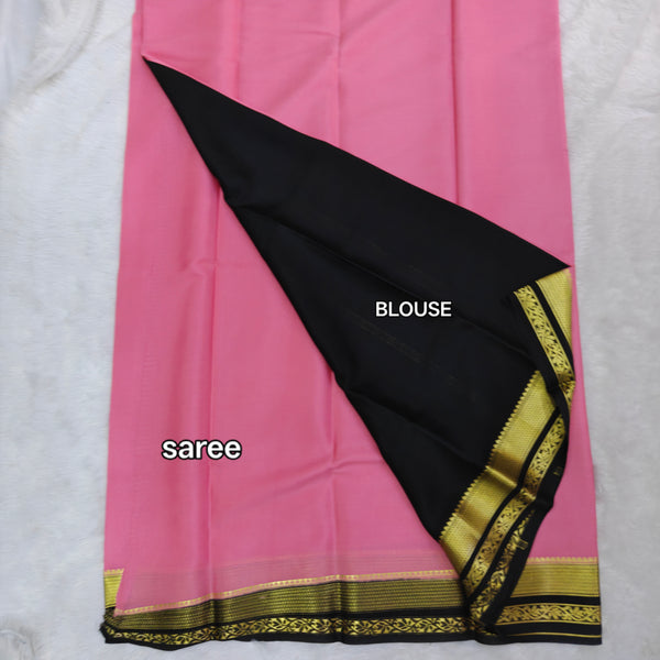 ZO5 - PURE CRAPE MYSORE SILK SAREE GSM