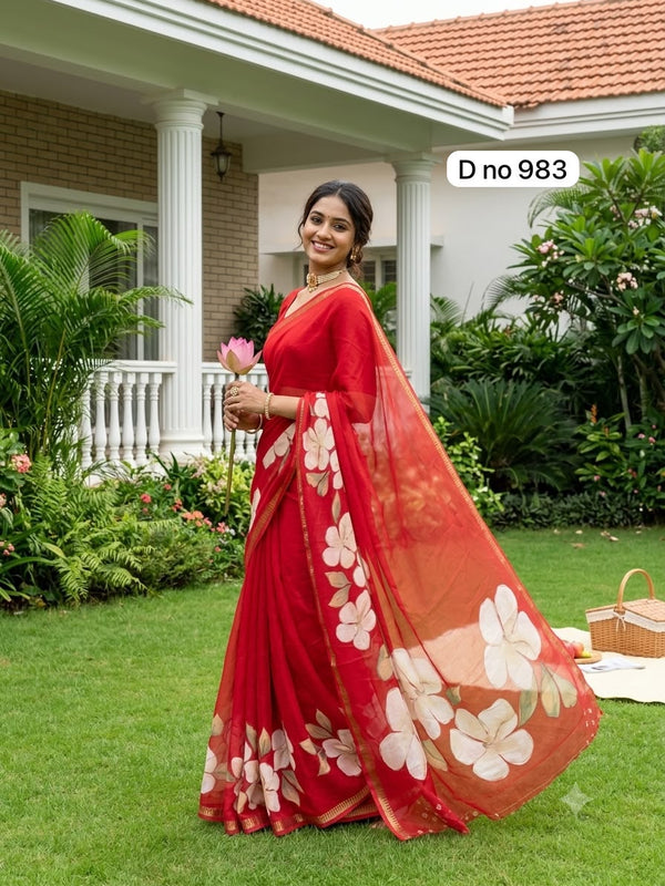 K15 mangalgiri Georgette