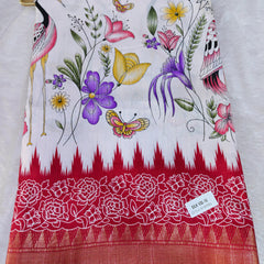 Dola Cotton Span White - K01