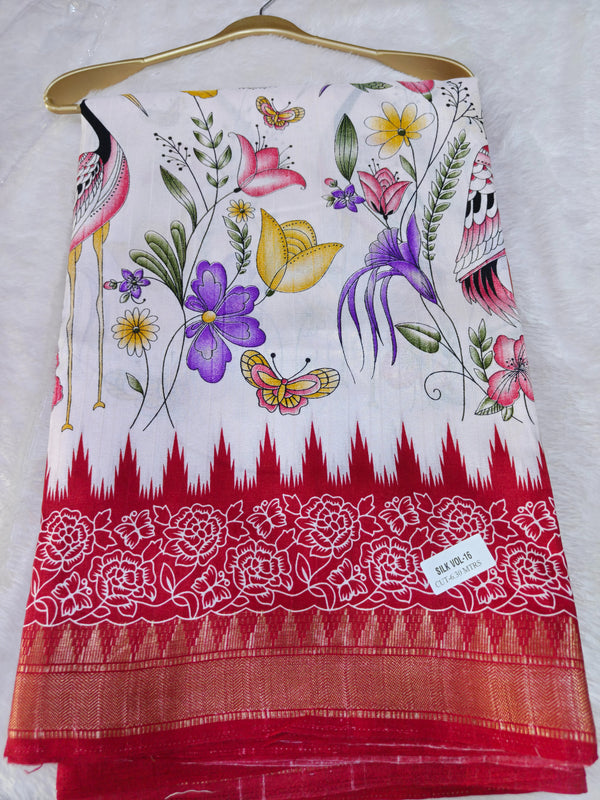 Dola Cotton Span White - K01
