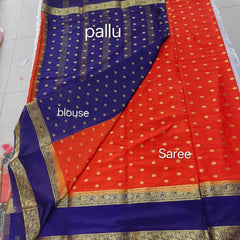 Anushree Saree Semi Crape Mysore Silk Saree - B05