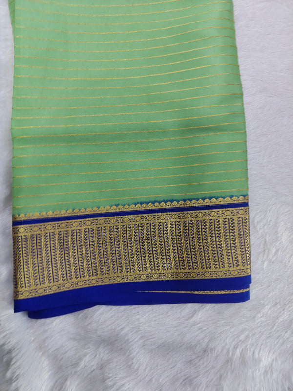 Z06 PURE CRAPE MYSORE SILK GSM