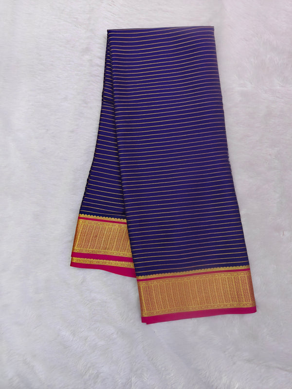 Z06 PURE CRAPE MYSORE SILK GSM