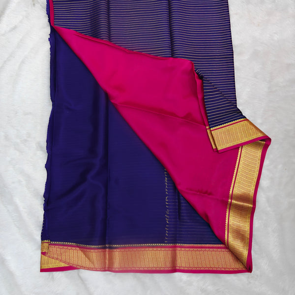 Z06 PURE CRAPE MYSORE SILK GSM