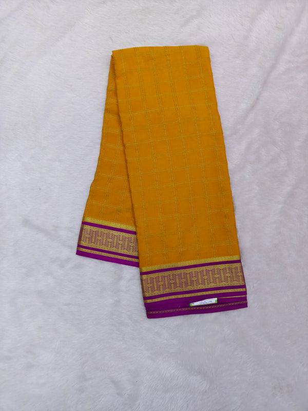 Z06 PURE CRAPE MYSORE SILK GSM