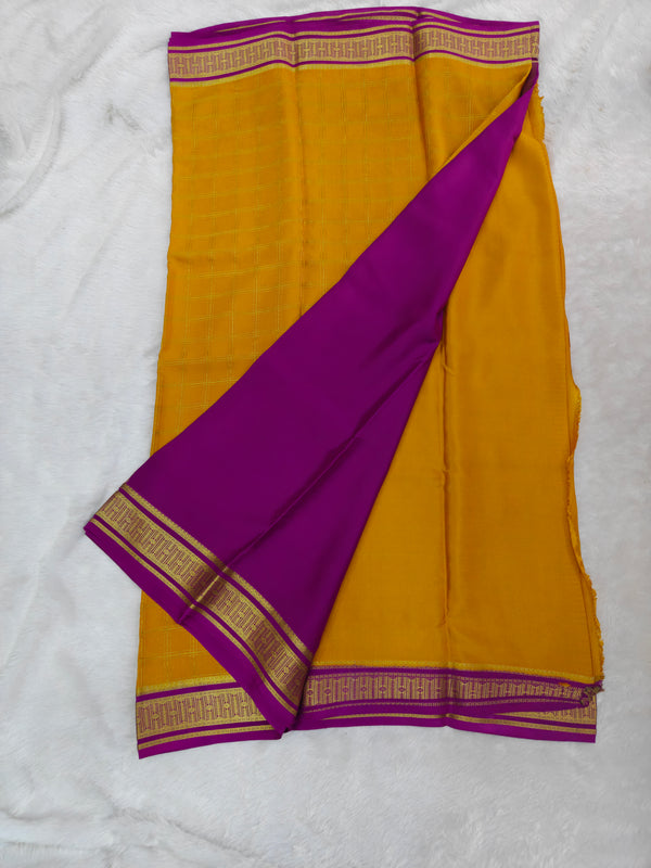 Z06 PURE CRAPE MYSORE SILK GSM