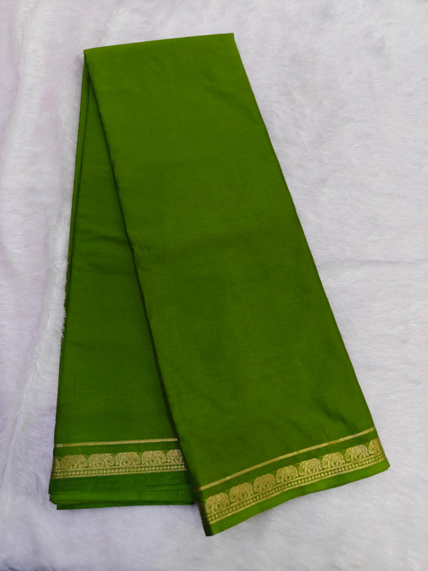 Art Semi Crape Mysore Silk Saree - B06