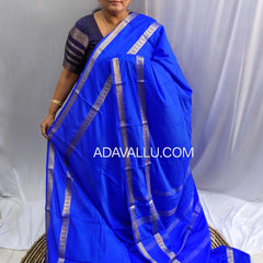 Semi Crape Mysore Silk Saree Violet - D06