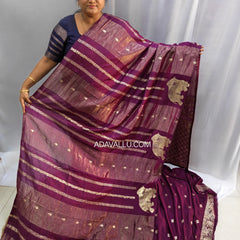 Viscose Elephant Saree - J09