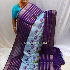 Lotus Georgette Crape - A07