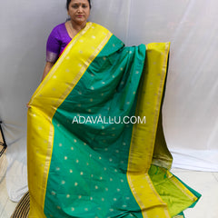 Vegan Soft Silk Sarees Choclate - B03
