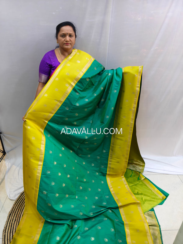 Vegan Soft Silk Sarees Choclate - B03