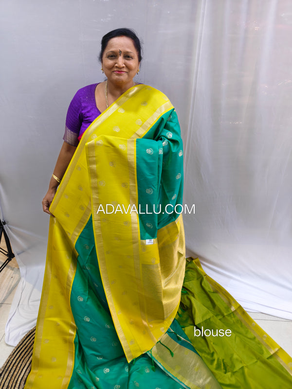 Vegan Soft Silk Sarees Choclate - B03