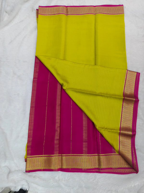 Z06 PURE CRAPE MYSORE SILK GSM