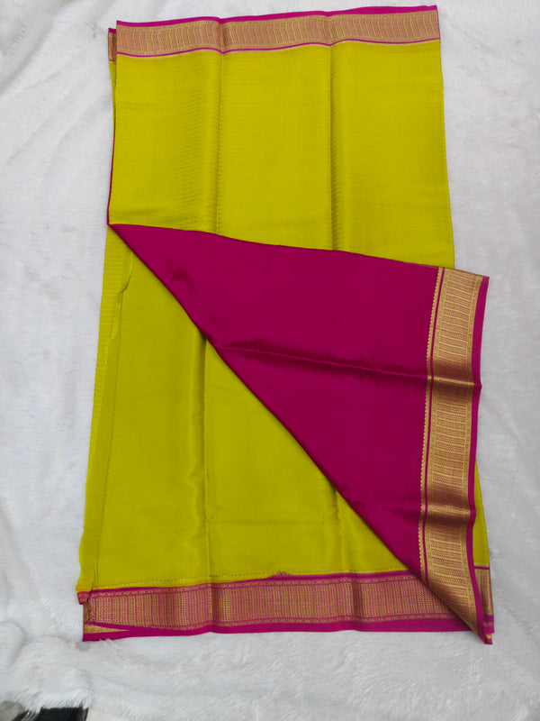 Z06 PURE CRAPE MYSORE SILK GSM