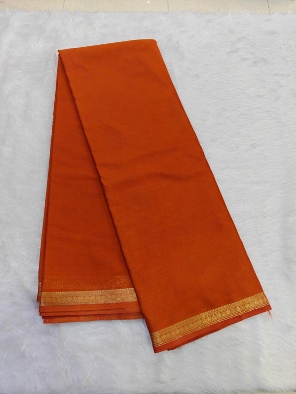 Art Semi Crape Mysore Silk Saree - B06