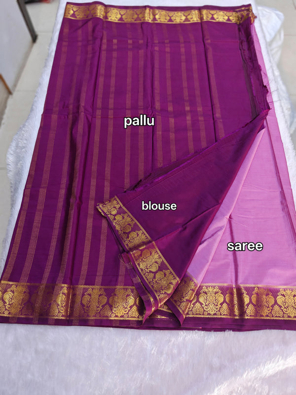 D10 CRAPE MYSORE SILK SAREE