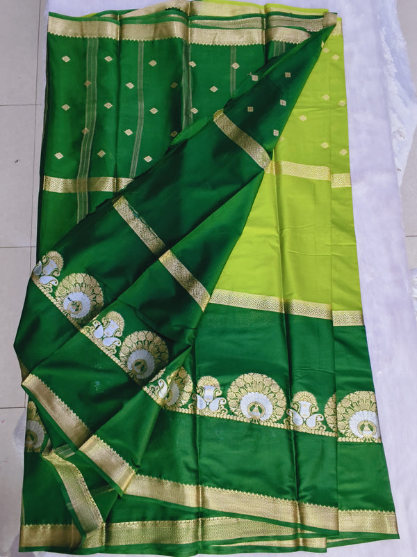 D14 crape mysore silk saree