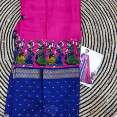 Z04 kalamkari dola silk