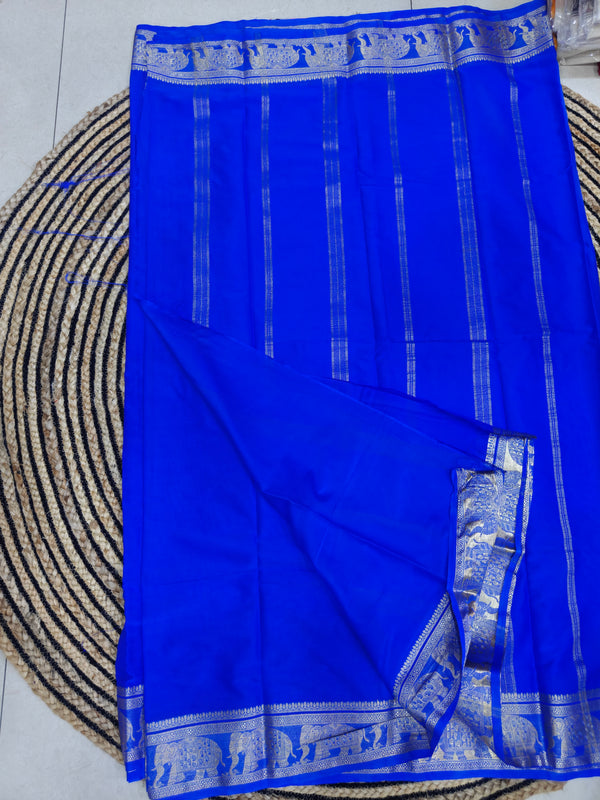 D12 CRAPE MYSORE SILK SAREE