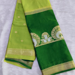 D14 crape mysore silk saree