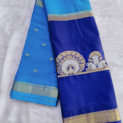 D14 crape mysore silk saree