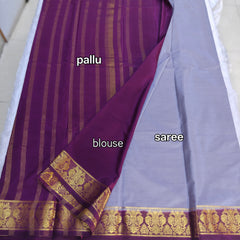 D10 CRAPE MYSORE SILK SAREE