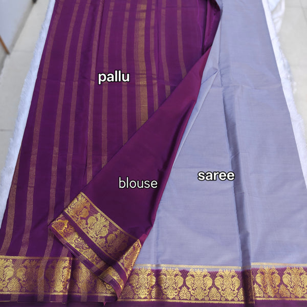 D10 CRAPE MYSORE SILK SAREE