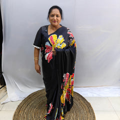 K14 modal silk with mirror work