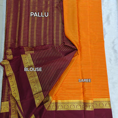 D11 CRAPE MYSORE SILK SAREE