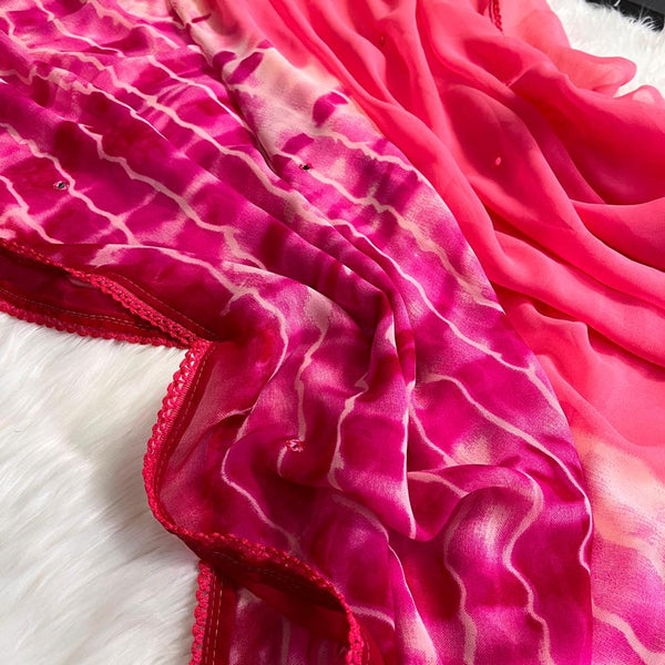 K21 soft Georgette celebrity inspired sarees