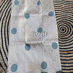 B13 crape mysore silk saree with banarasi blouse