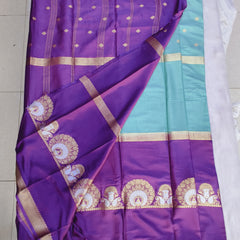 D14 crape mysore silk saree