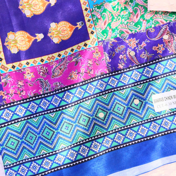 K11 ajrak modal silk mirror work