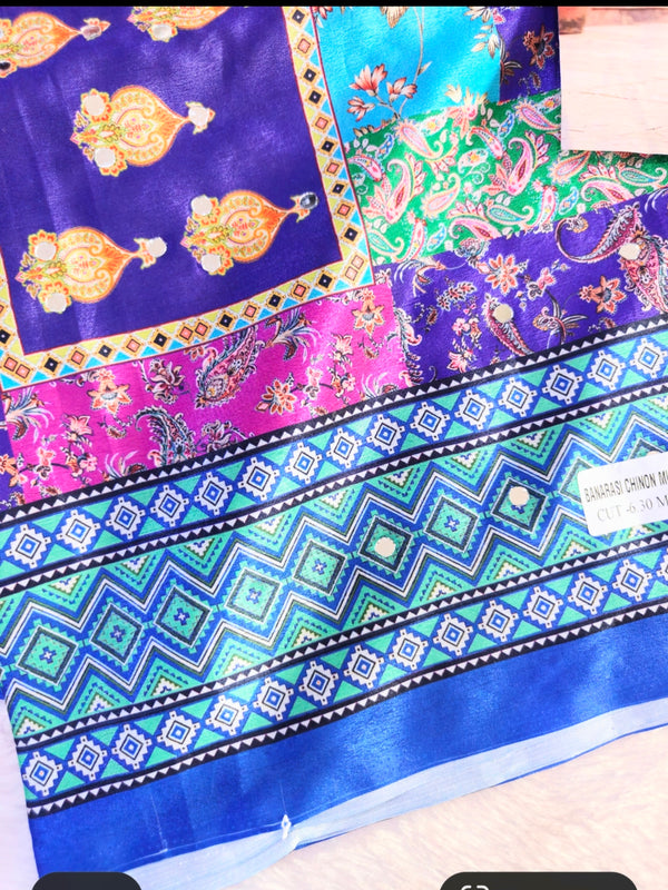 K11 ajrak modal silk mirror work